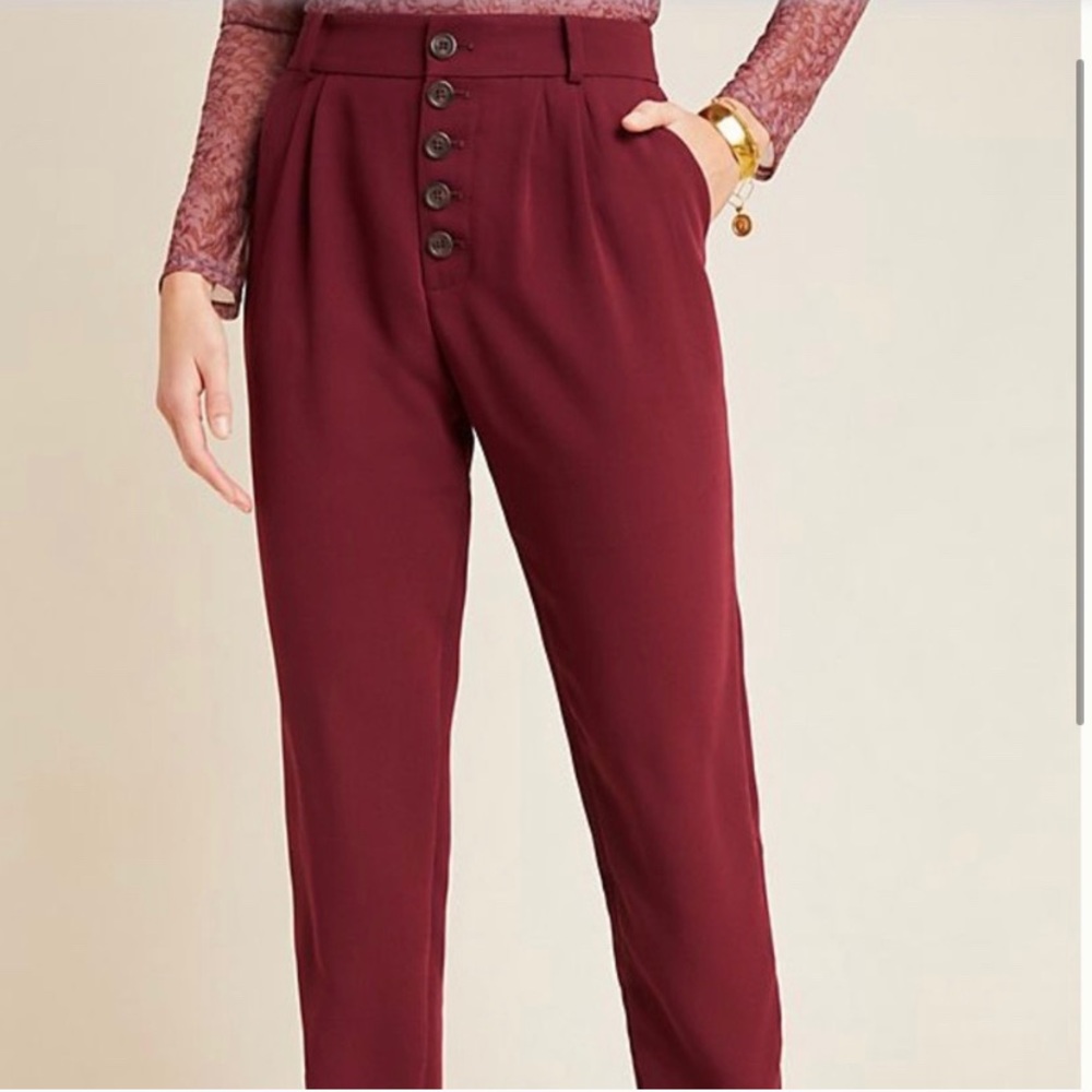 NEW- Sasha Button Fly Trousers